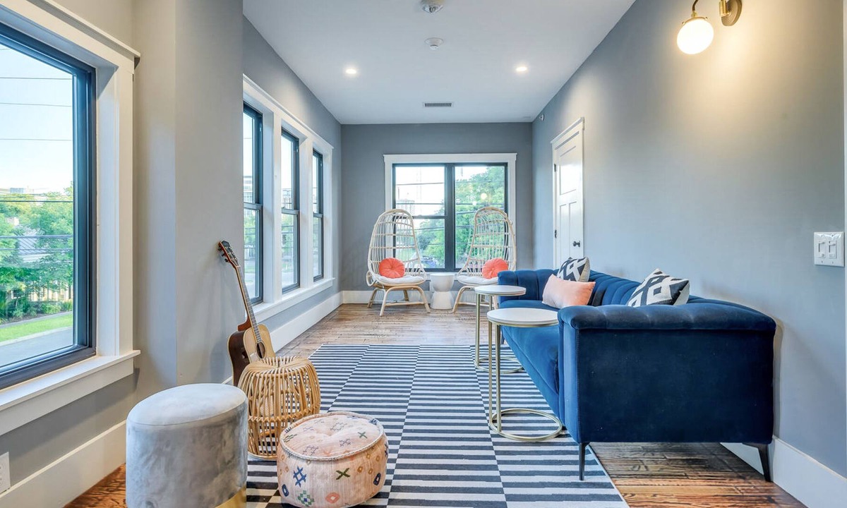 West End House | Chic Colorful Studio with Free WiFi & Partial AC - Walkable Downtown Location