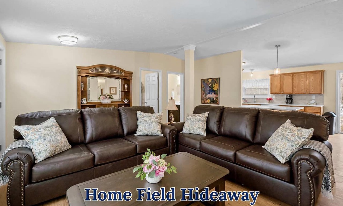 Kendall House | Expansive Sports Fields, Trails & Hot Tubs Retreat