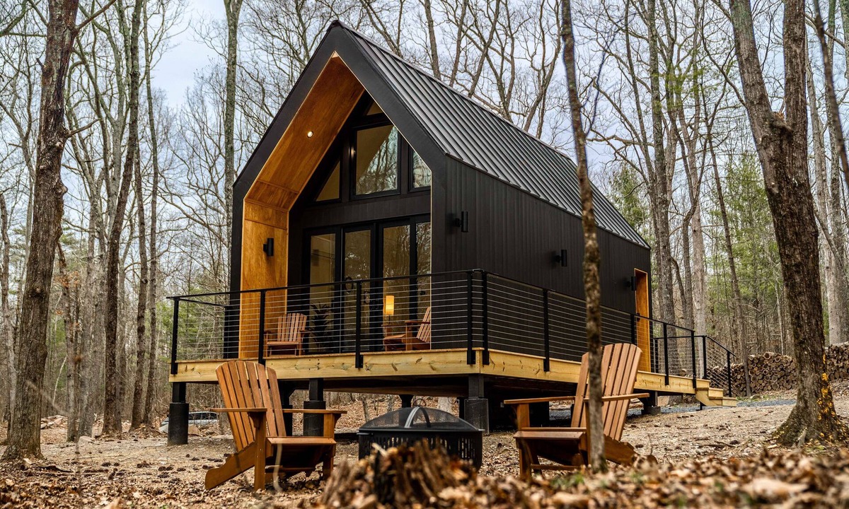 Catskill House | Modern Luxurious Cabin, Catskills - The Tiny Nook