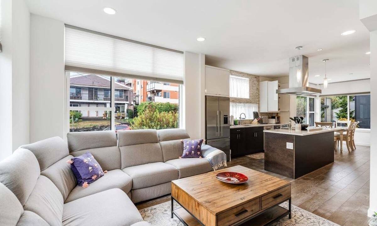Lower Queen Anne House | Perch - Traveler's Gem: Walk to Space Needle | 3BR/3BA Home w Views