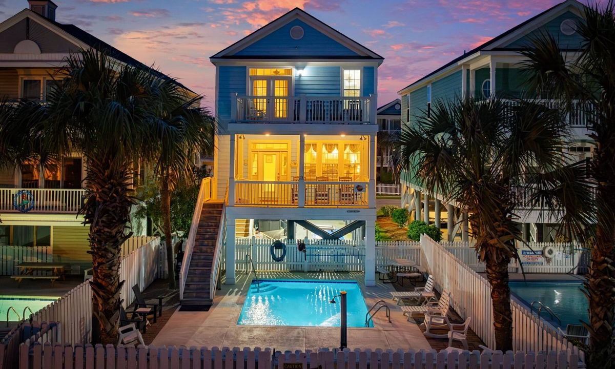 Surfside Beach House | Premier home @ Ocean, Beach, At Pier & Dining,Optional Heated Pool, Many Extras!