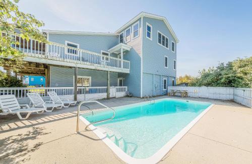 Carolina Dunes House | The Sailfish - Duck, Carolina Dunes, 300 Yds to Beach, Sound View, Pool, Hot Tub, Pets OK, Flex Stays