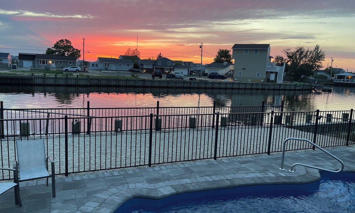 Mystic Island House | Waterfront home w/in-ground pool, short drive to LBI and Atlantic City
