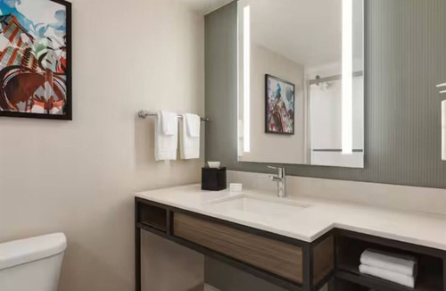 Downtown Atlanta Hotel | 1 King Corner Room at Hilton Garden Inn Atlanta Downtown