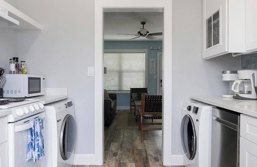Cocoa Beach Apartment | 211 Turtle | King Bed | Beach Gear | 1 Block to Beach & Downtown | Dog Friendly