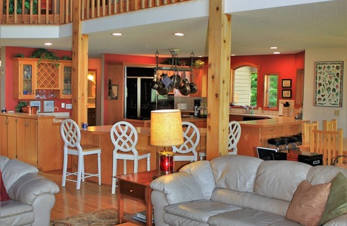 Indian River House | Amazing 6-bedroom, 5K sq. ft, one acre secluded Mullett Lake Beachfront Home