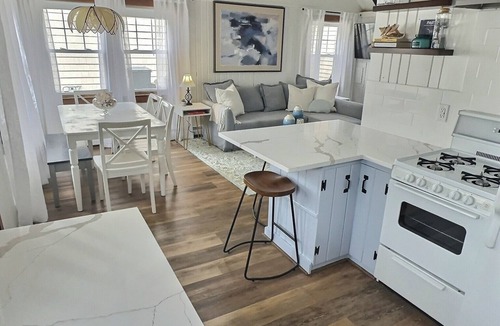 Normandy Beach House | BEACH BLOCK! 4th House From Ocean! 1940s Bungalow: Coastal Charm & Vintage Vibes