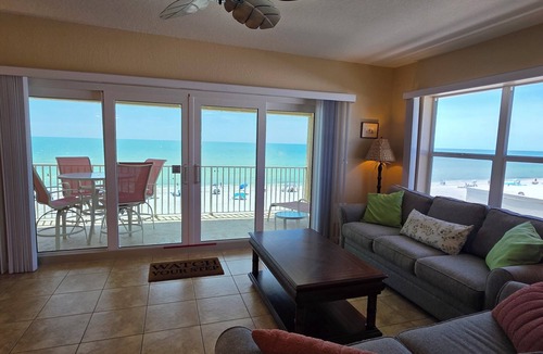 Independence Square Condo | Beachfront Bliss: A Guest Favorite for Flip-Flops, Beach Days & Stunning Sunsets