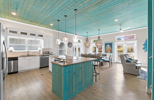 Dune Allen Beach House | 🏆 BEST VALUES 30A Private beach & Private Heated Pool, fenced yd, bikes, pets