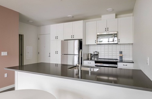 Yesler Terrace Apartment | Blueground | Northlake, gym & rooftop, nr zoo
