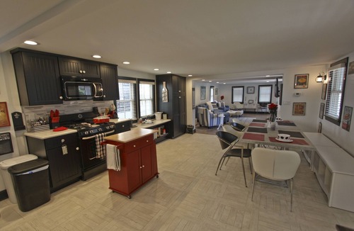 Village Green House | Completely Renovated Historical Home - The Black and White House