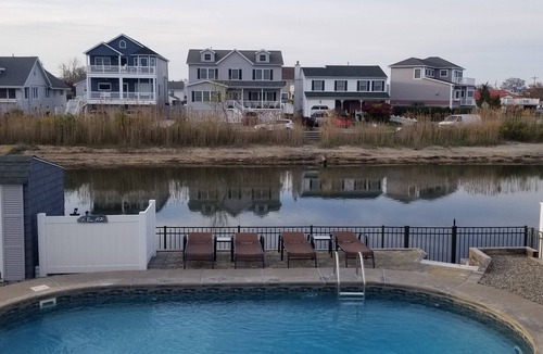 Point Pleasant Beach House | Custom Lakefront Beach House with HEATED POOL!