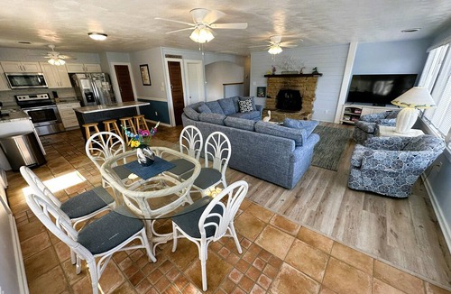 Carolina Dunes House | D109A- Moby Duck features 4 bedrooms, 5 baths, private pool and hot tub.