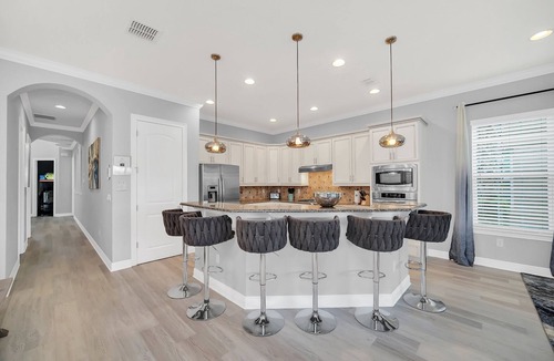 Reunion Villa | Designed for Vacation | 5BR Cozy Home w/Private Pool, Theater, Arcade, and Themed Rooms Near Disney
