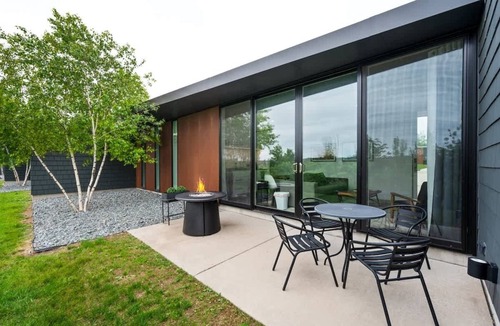 Egg Harbor Apartment | Designer Studio Flat · Heated Floors · Egg Harbor