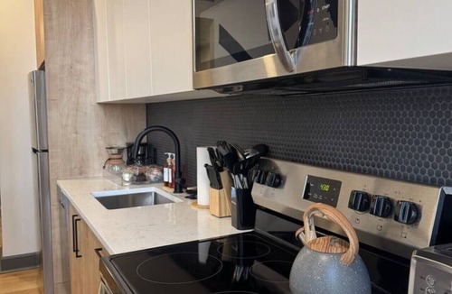 Central City Apartment | Downtown Bham. City Views. Rooftop. Gym. Parking