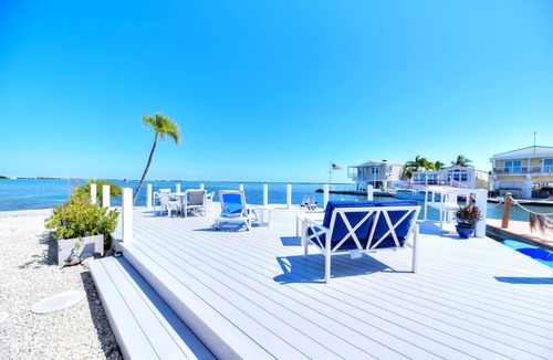 Big Coppitt Key House | Dream vacation home with open water views, boating, pools in Geiger Key