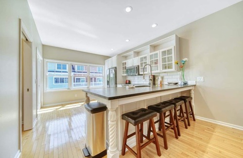 Saugatuck Condo | Experience comfort at Malaya Riverside, a 3-bedroom townhome in downtown Saugatuck.