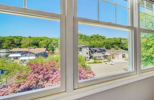 Saugatuck Condo | Experience comfort at Malaya Riverside, a 3-bedroom townhome in downtown Saugatuck.