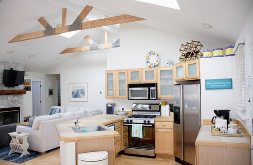 Lakeside Cottage | Fall Weekends Available! Private Beach Just Steps Away