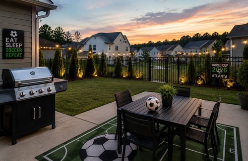 Lithonia House | FIFA 2026 Luxury Group Retreat Sleeps 12+ 4BR Executive Home Near Atlanta