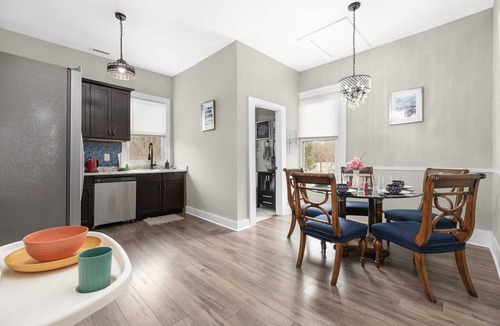 Mooresville Apartment | Historic charm meets modern comfort — Central Mooresville Apt. A, walkable area