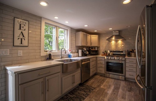 Tafton House | Lake View House at Camp Wally | Modern Lake Retreat