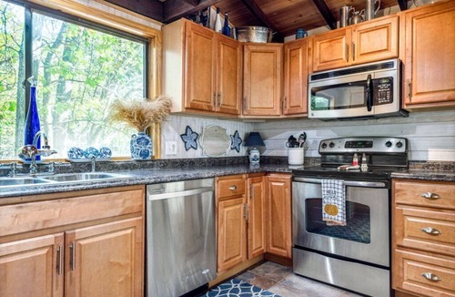 Innsbrook Ski Chalet | Lakefront A-Frame with Private Dock