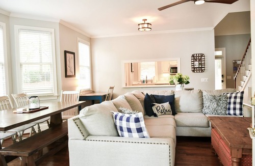 Eatonton House | LAKEFRONT LUXURY- Reynolds GW -Steps from Pool, Tennis, Beach, Marina, Docks