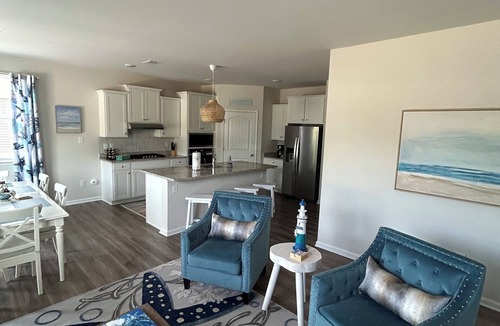 Ocean View House | Large, beautiful house! 1.5 miles to Bethany Beach! Resort style amenities!