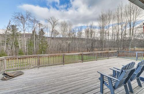 Windham House | Mtn-View Home w/Deck on 4 Acres in Windham