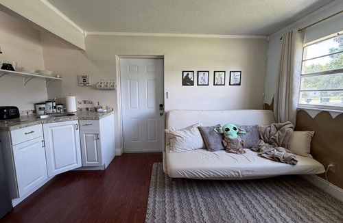 Orlando Apartment | Nebula Suite Immersive Galaxy bedroom RGB LEDs near Airport +Disney/Universal