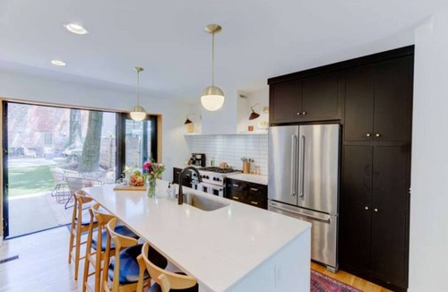 Pendleton House | Pendleton Home with private backyard and firepit