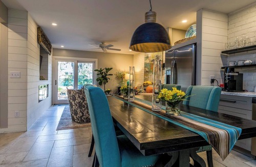 Historic District Cottage | PERFECT LOCATION, 2 bedroom two bath furnished unit. Where history meets charm.