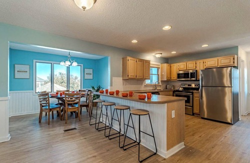 Carolina Dunes House | Pet-friendly oceanside home ocean & sound views, pool, hot tub, rec room & more