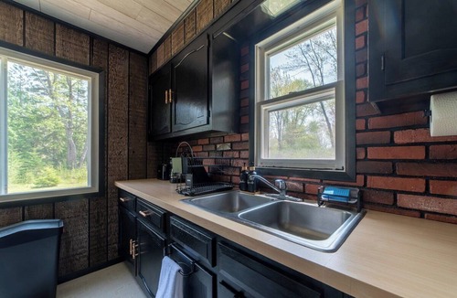 Cheboygan Cabin | Private 1 Acre Creekside Retreat , Game Room , Fire Pit , Kayaks
