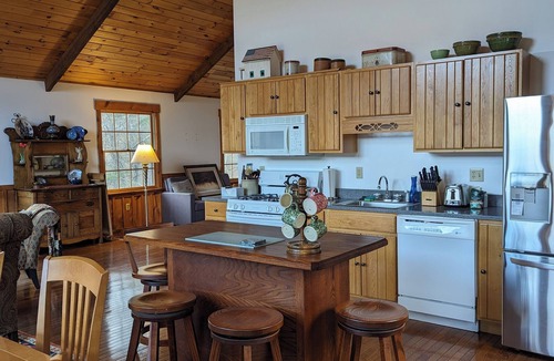 Berkeley Springs Cabin | Private, light filled retreat space. with your own pickleball court!