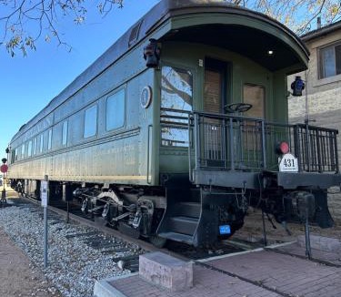 Fredericksburg House | Pullman Train Car