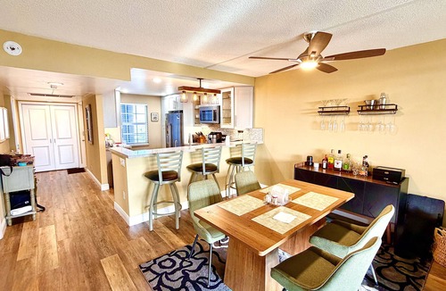 Survey Creek Condo | Renovated 3 bedroom 2 bath condo on the 8th floor overlooking the golf course.