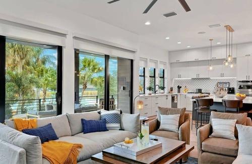 South Seminole Heights House | Riverfront Oasis | Pool/Spa, Fire Pit & Games