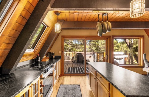 Spring Valley Cabin | Secluded Mountain A-Frame: Large Deck, Hot Tub, & BBQ, by Forest & Peak Retreats
