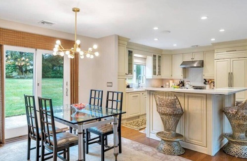 Tuckahoe House | Single-Level Southampton Retreat with Heated Pool Near Beaches & Village