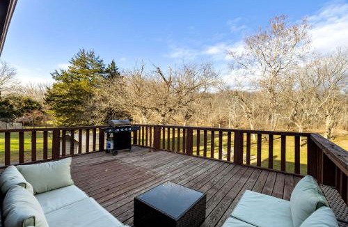Fishers Hill House | Spacious Riverfront Cabin with Hot Tub Near Shenandoah River, Maurertown, Virginia