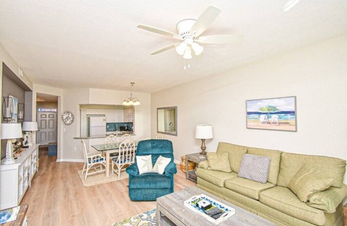 St. Augustine Beach Condo | Spacious 3BR in Gated Resort, Pool & Beach Steps Away