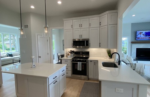 Monmouth Beach House | Summer beach rental with pool and large backyard - 3 min walk to beach