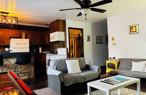 Dover Apartment | Sunrise Balcony, private back porch centrally located minutes to 83 & Rt 30