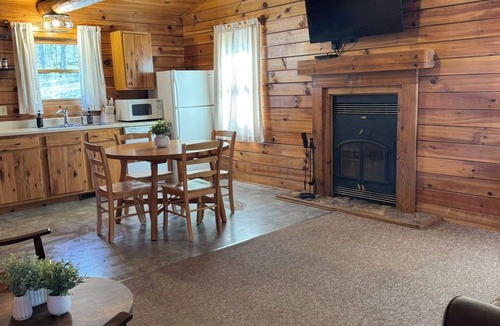 Shell Knob Cabin | The Hawthorn on Table Rock Lake, 2 Bed/2 Bath Log Cabin, Pool, Hot Tub & Dock