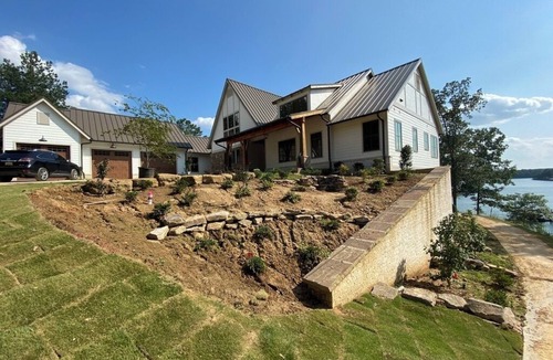 Bremen House | The Rocks at Smith Lake Bremen, Alabama: Stunning lake house; sleeps 20
