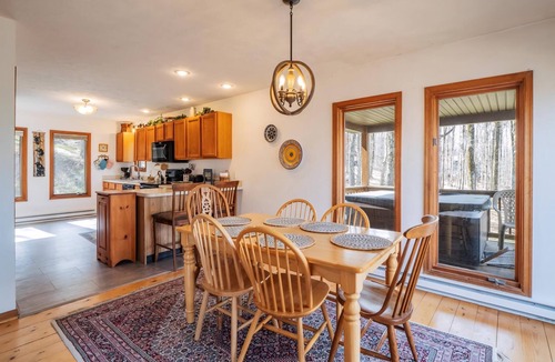 Old Timberline House | Timberly - 699 Ridge Road Timberly - Private Wooded Lot, Outdoor Hot Tub, Pool Table, Pet Friendly, Lake Access!
