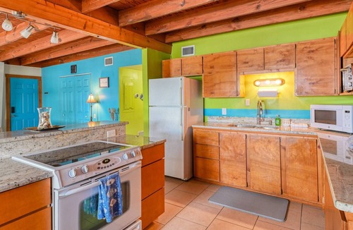Coquina Gables Apartment | Upstairs Apartment One Block from Beautiful St. Augustine Beach, Walk to restaurants, Fire Pit